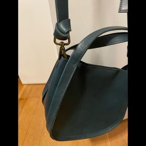 Never Used Madewell The Sydney Crossbody Bag - Dark Teal